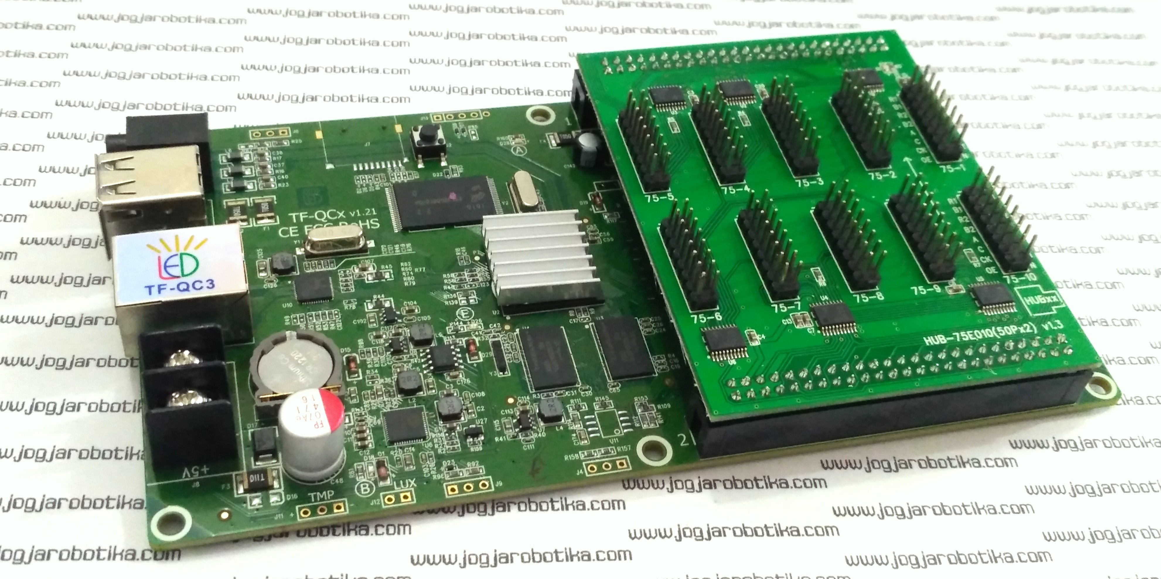TF-QC3 Full Color LED Display Asynchronous Control Card + HUB 75