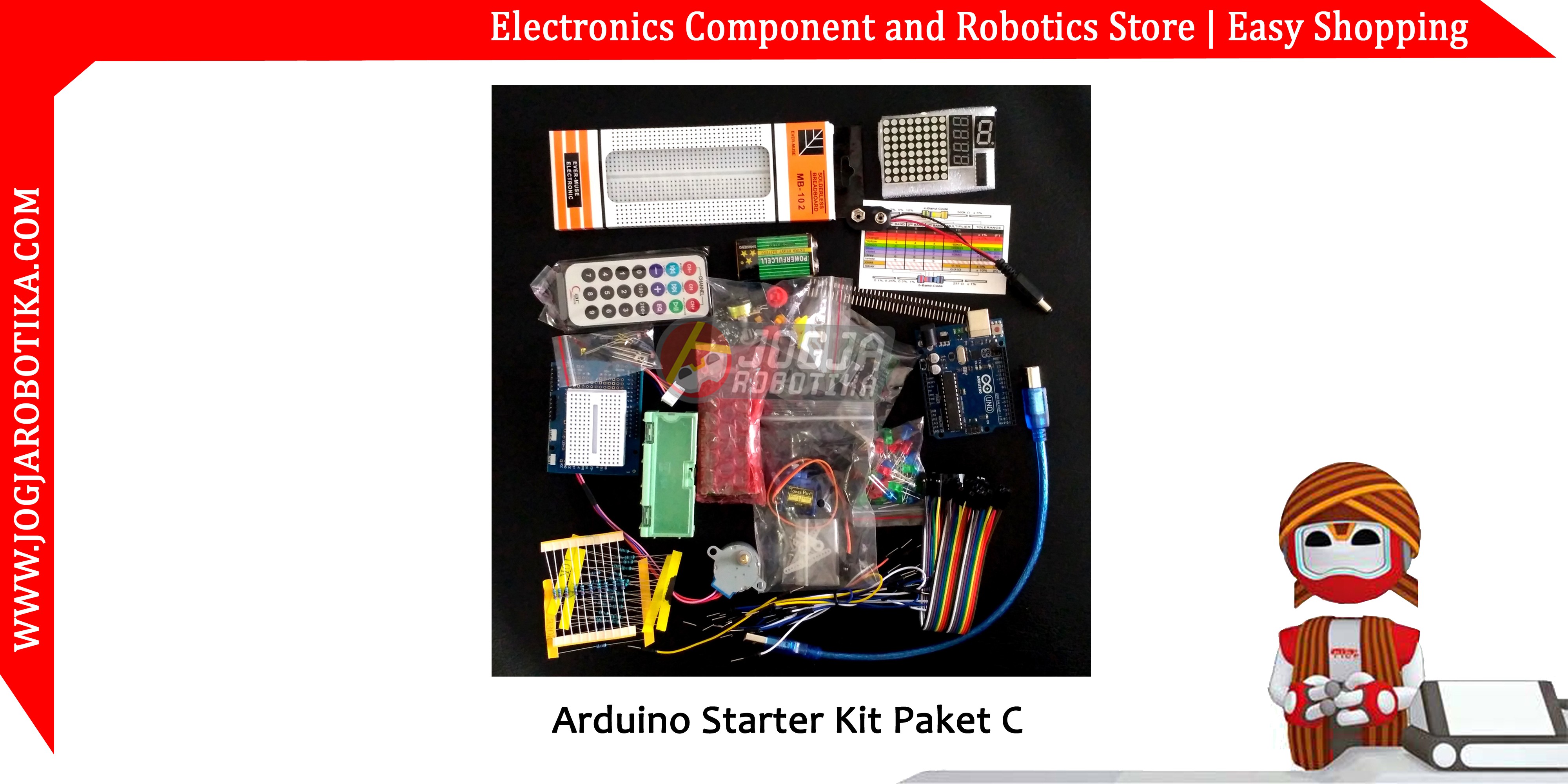 Arduino Starter Kit (Paket C)