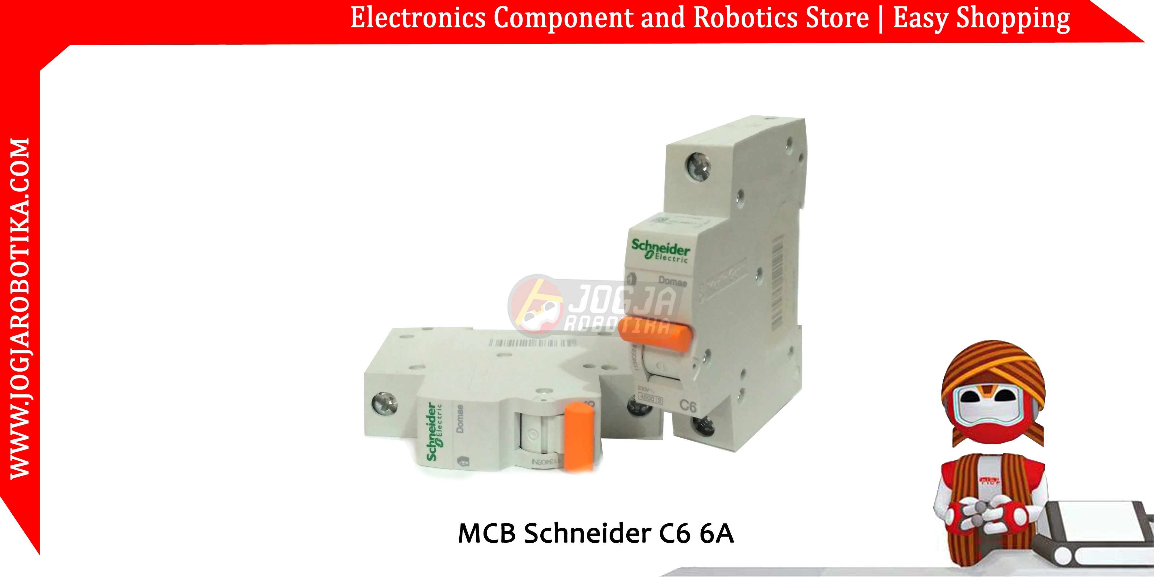 MCB Schneider C6 6A
