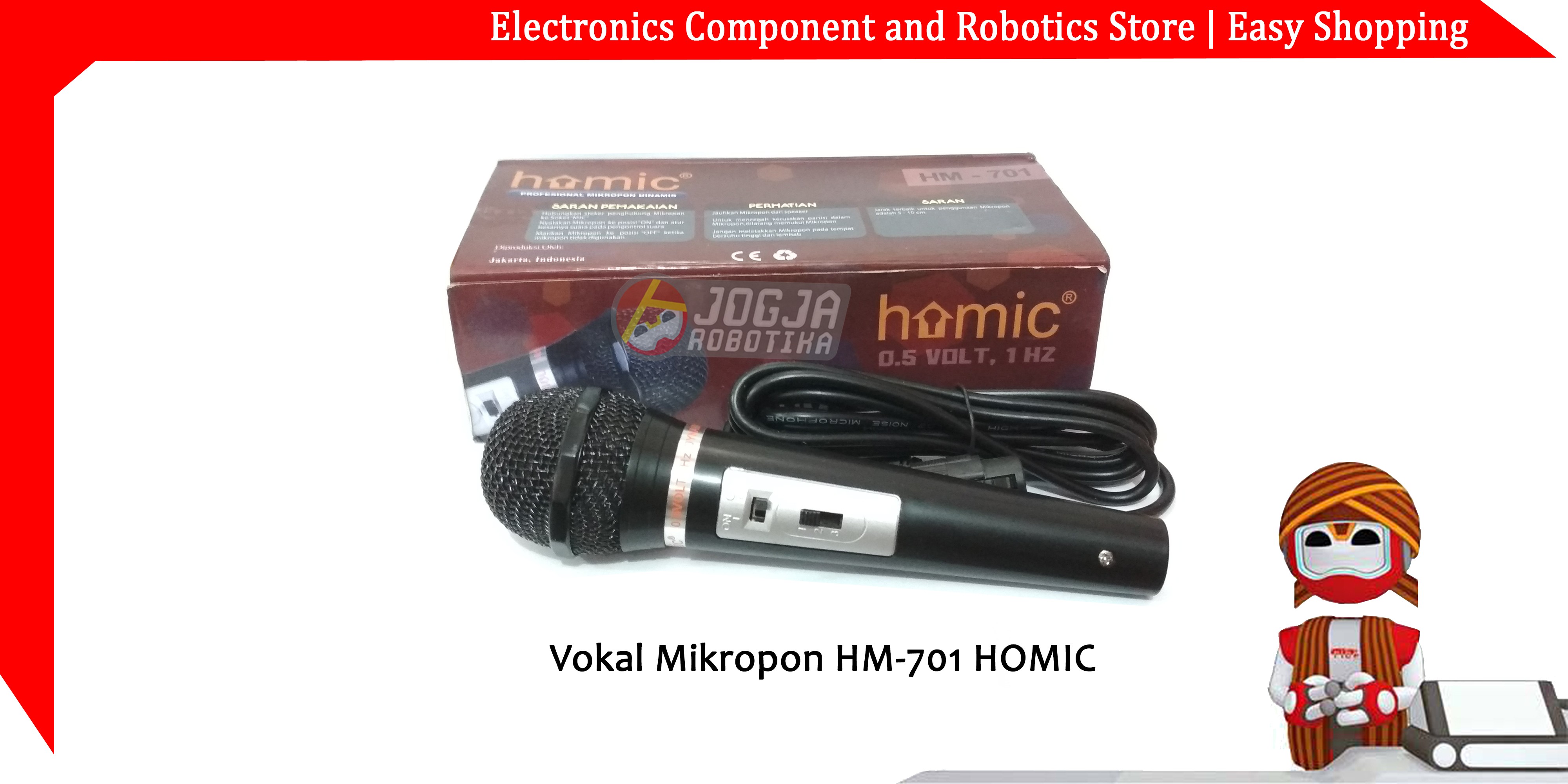 Vokal Mikropon HM-701 HOMIC