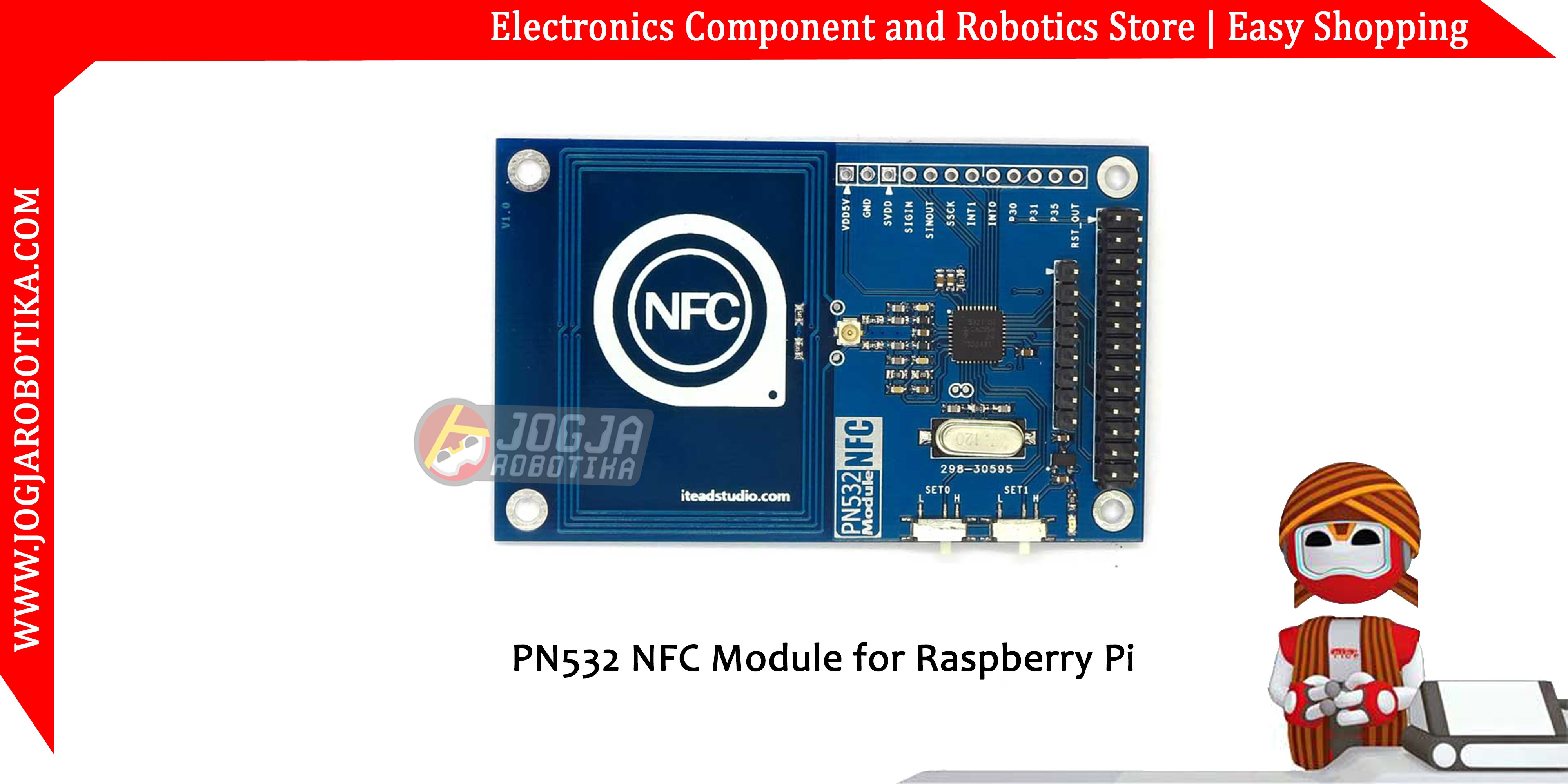 PN532 NFC RFID 13.56 MHz Module for Raspberry Pi