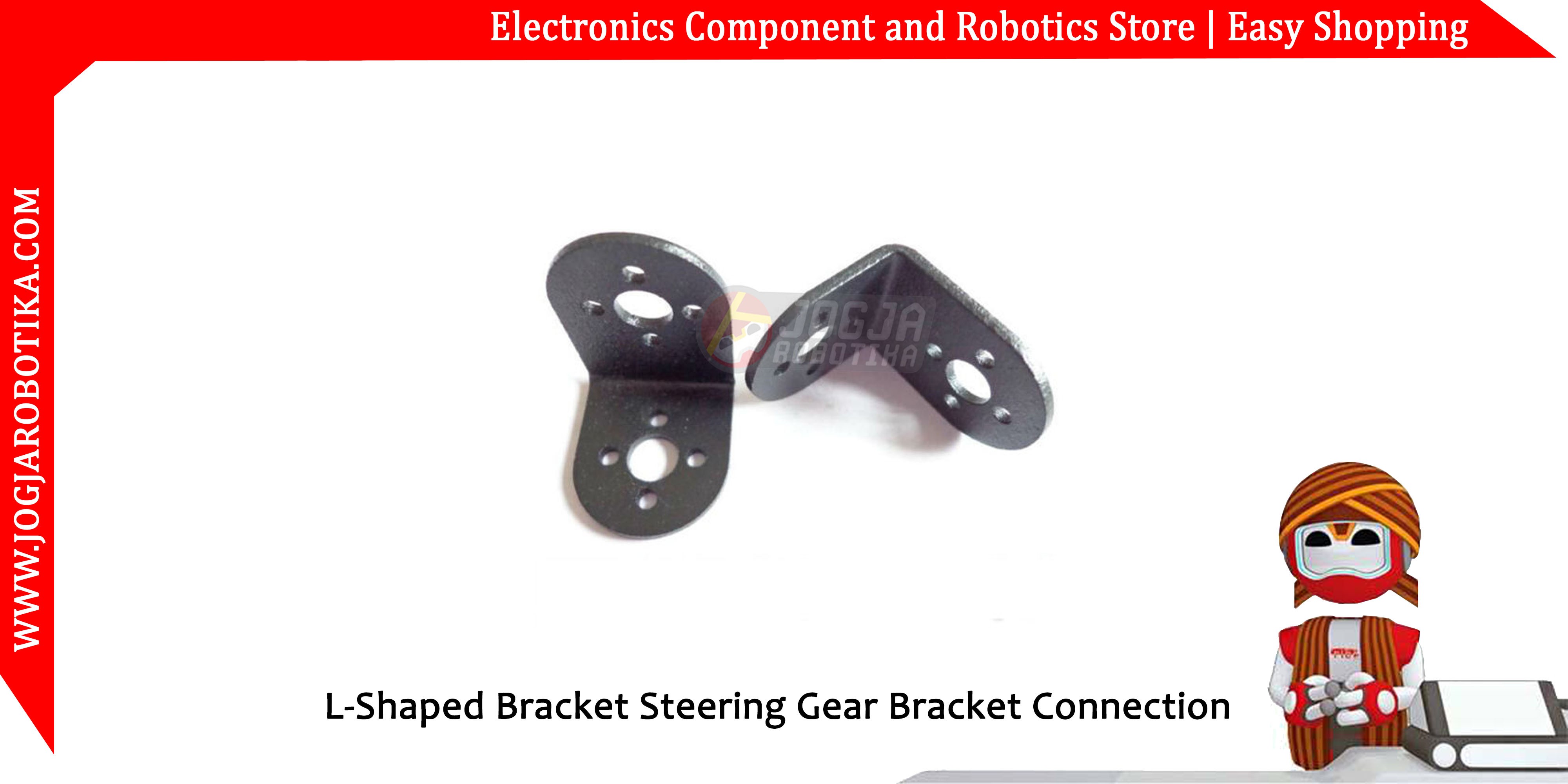 L-Shaped Bracket Steering Gear Bracket Connection