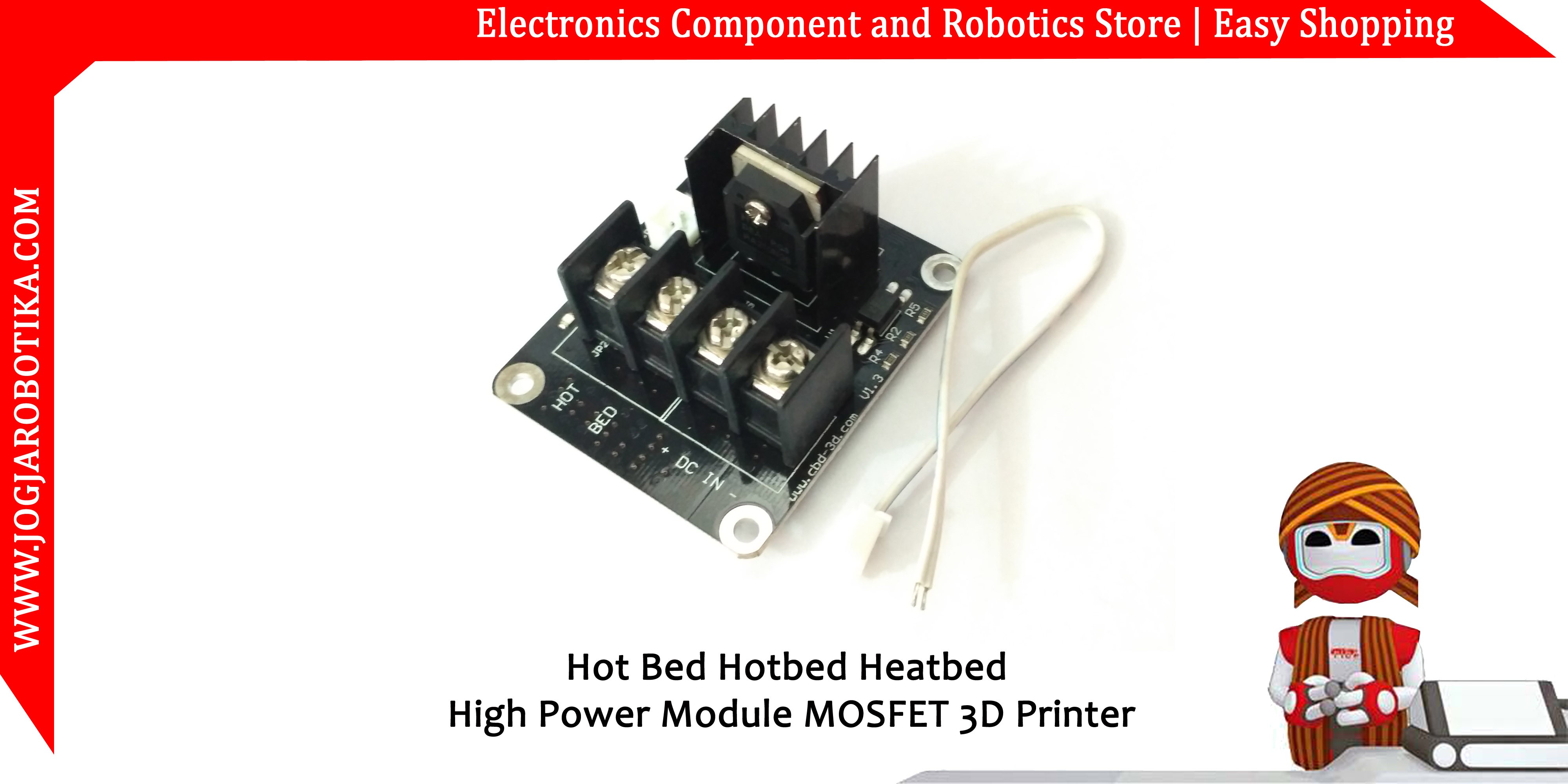 Hot Bed Hotbed Heatbed High Power Module 25A MOSFET 3D Printer