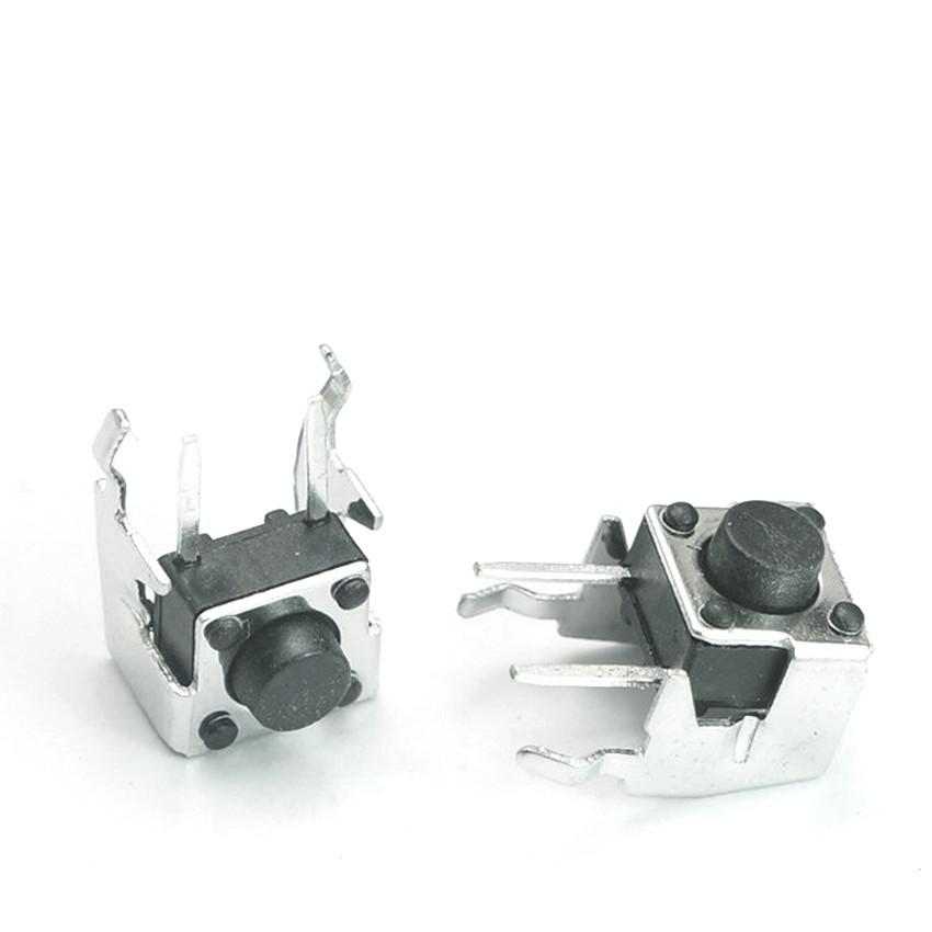 Tact Switch/Micro Switch DIP Right Angle 2 Kaki 6x6x5MM