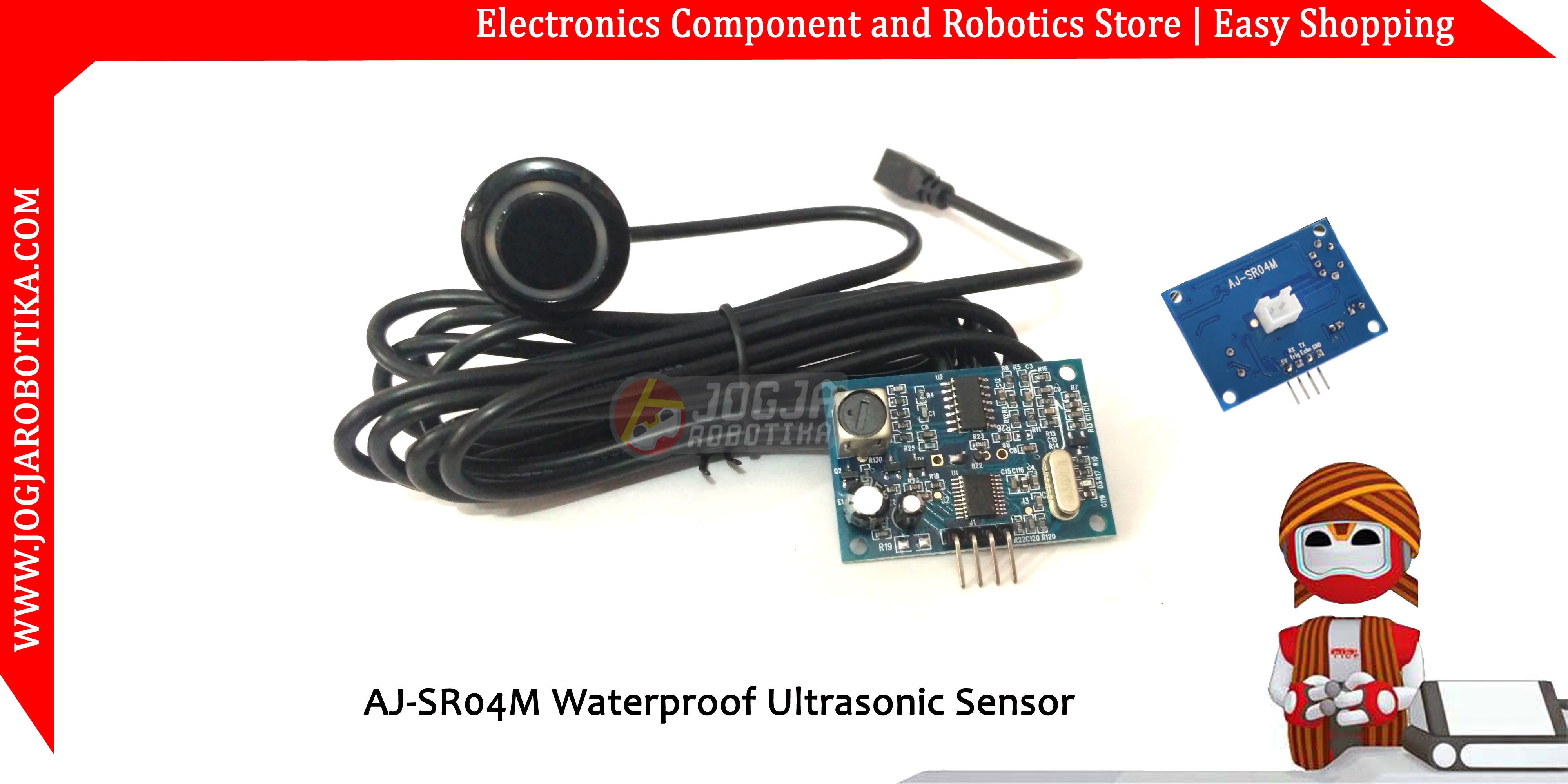 AJ-SR04M Waterproof Ultrasonic Sensor