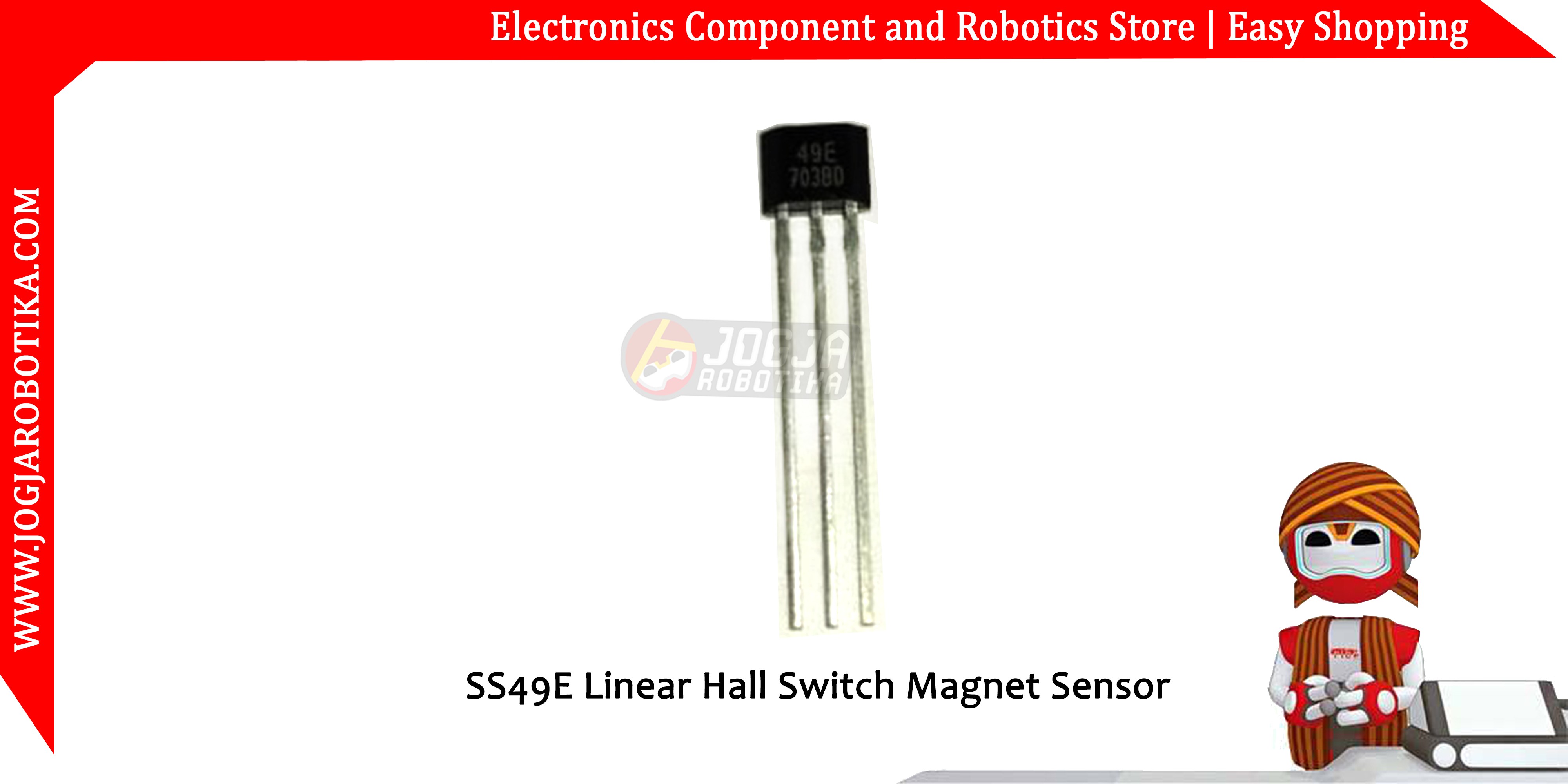 SS49E Linear Hall Switch Magnet Sensor