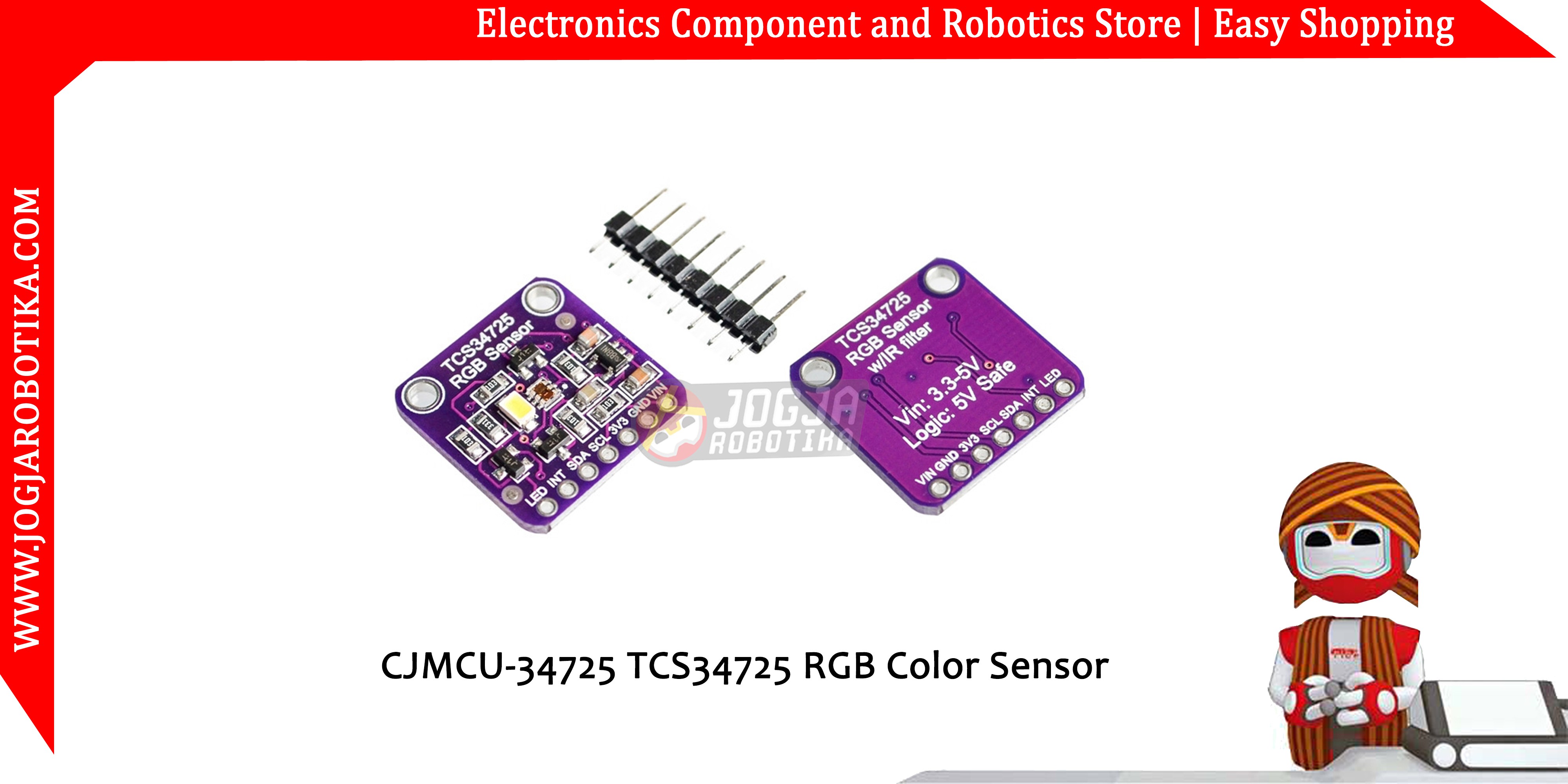 CJMCU-34725 TCS34725 RGB Color Sensor
