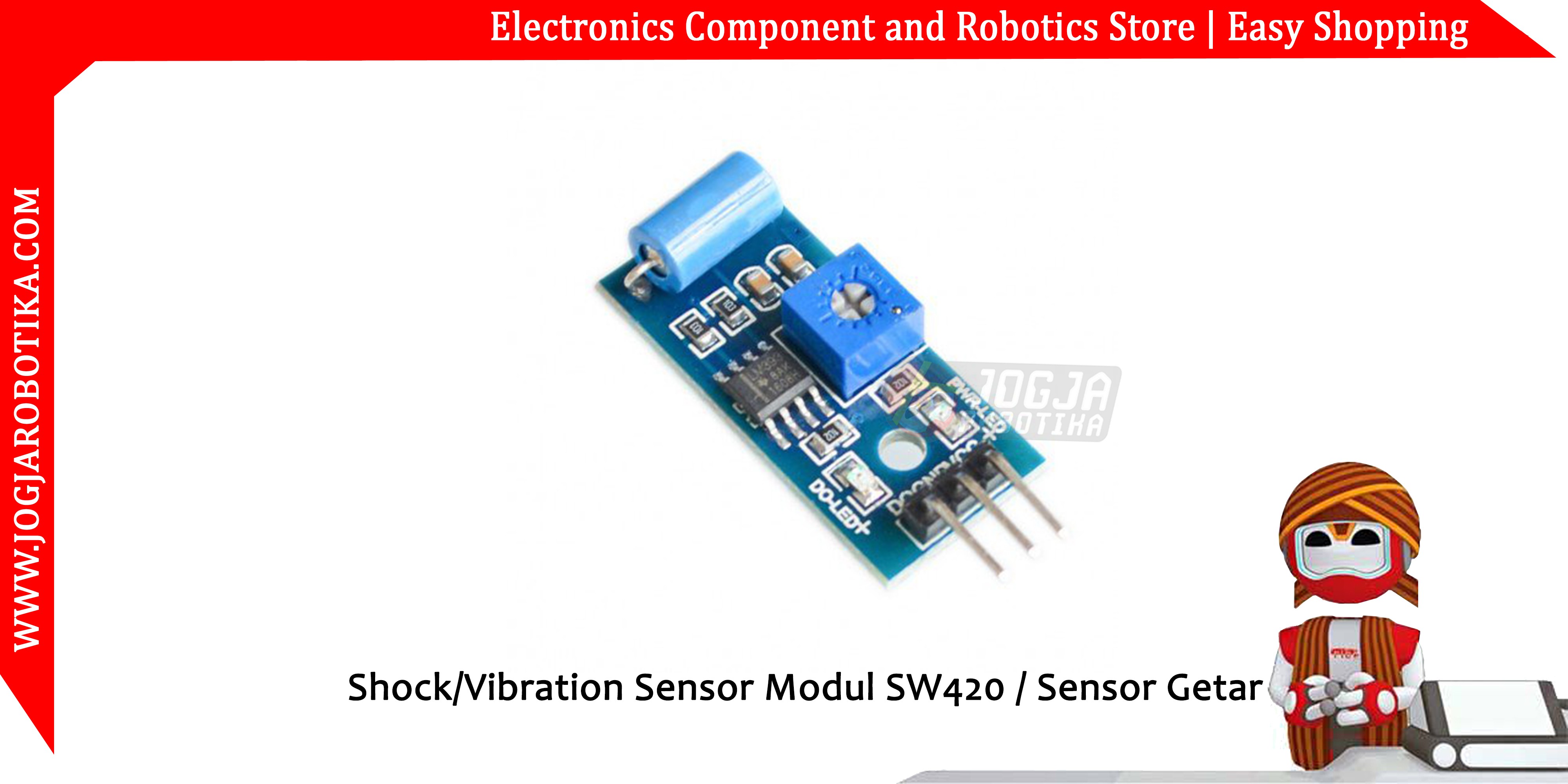 Shock/Vibration Sensor Modul SW420 / Sensor Getar