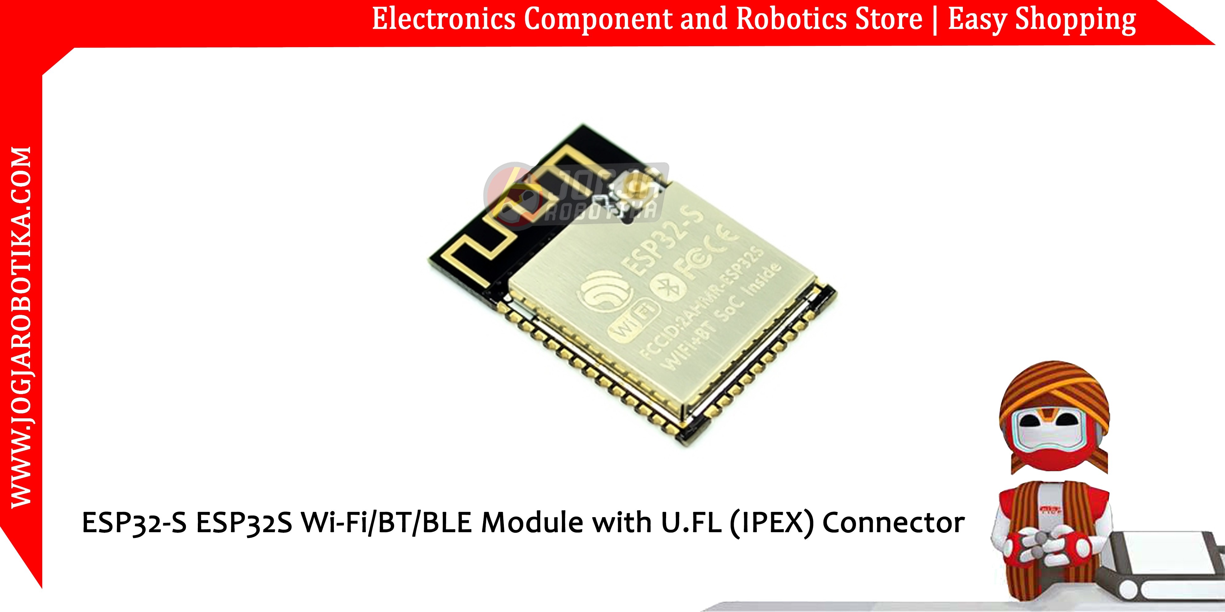 ESP32-S ESP32S Wi-Fi BT BLE Module with U.FL (IPEX) Connector