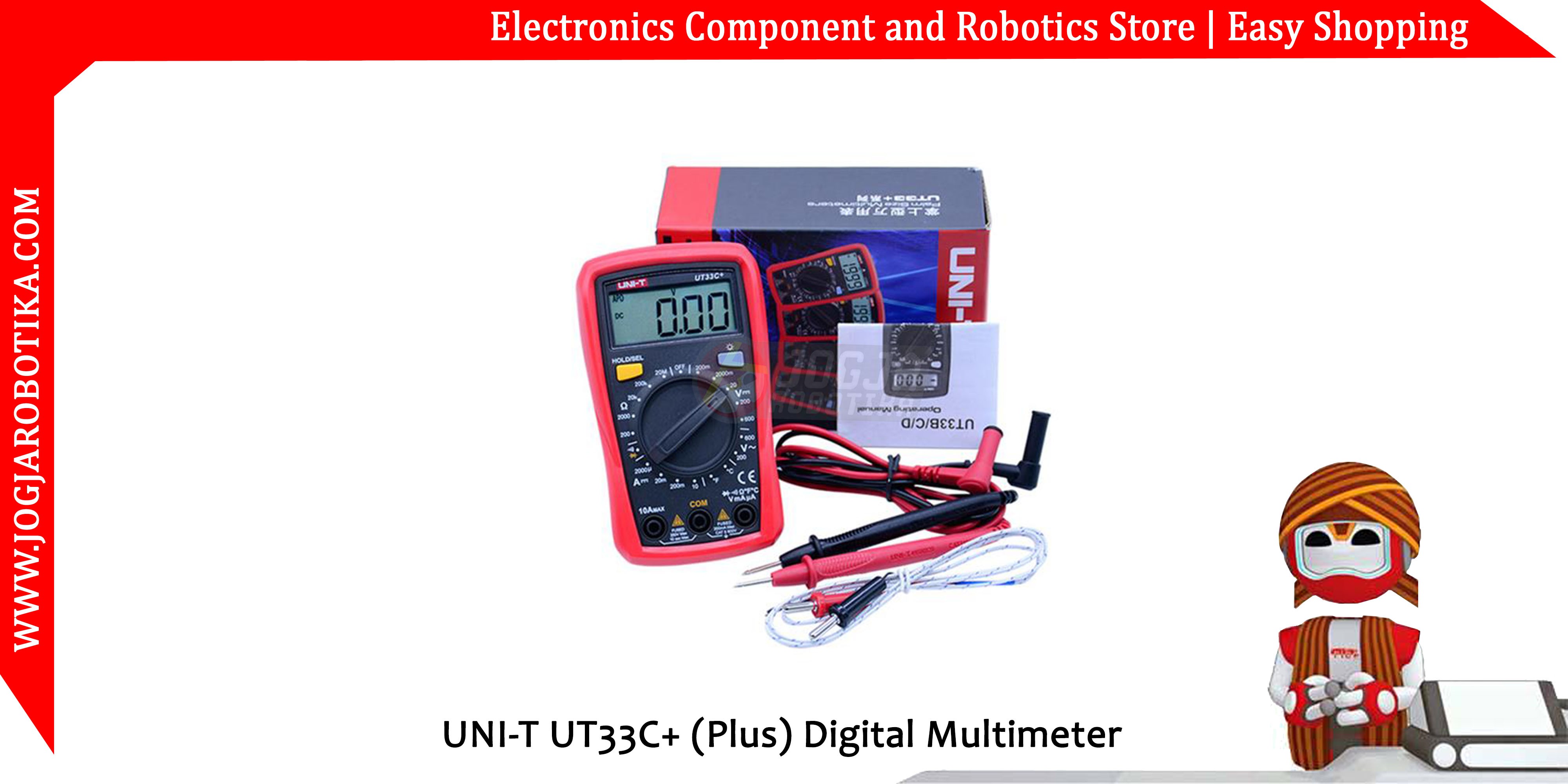 UNI-T UT33C+ (Plus) Digital Multimeter