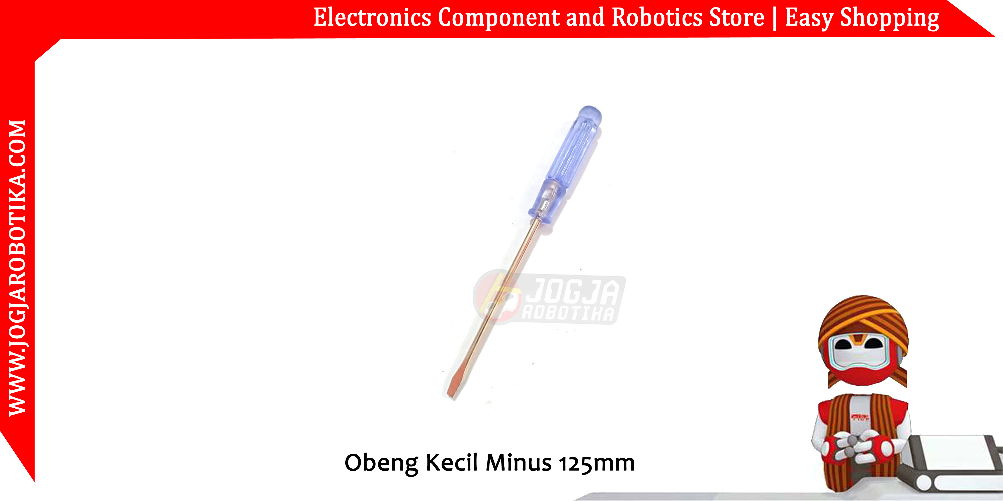 Obeng Kecil Minus 125mm