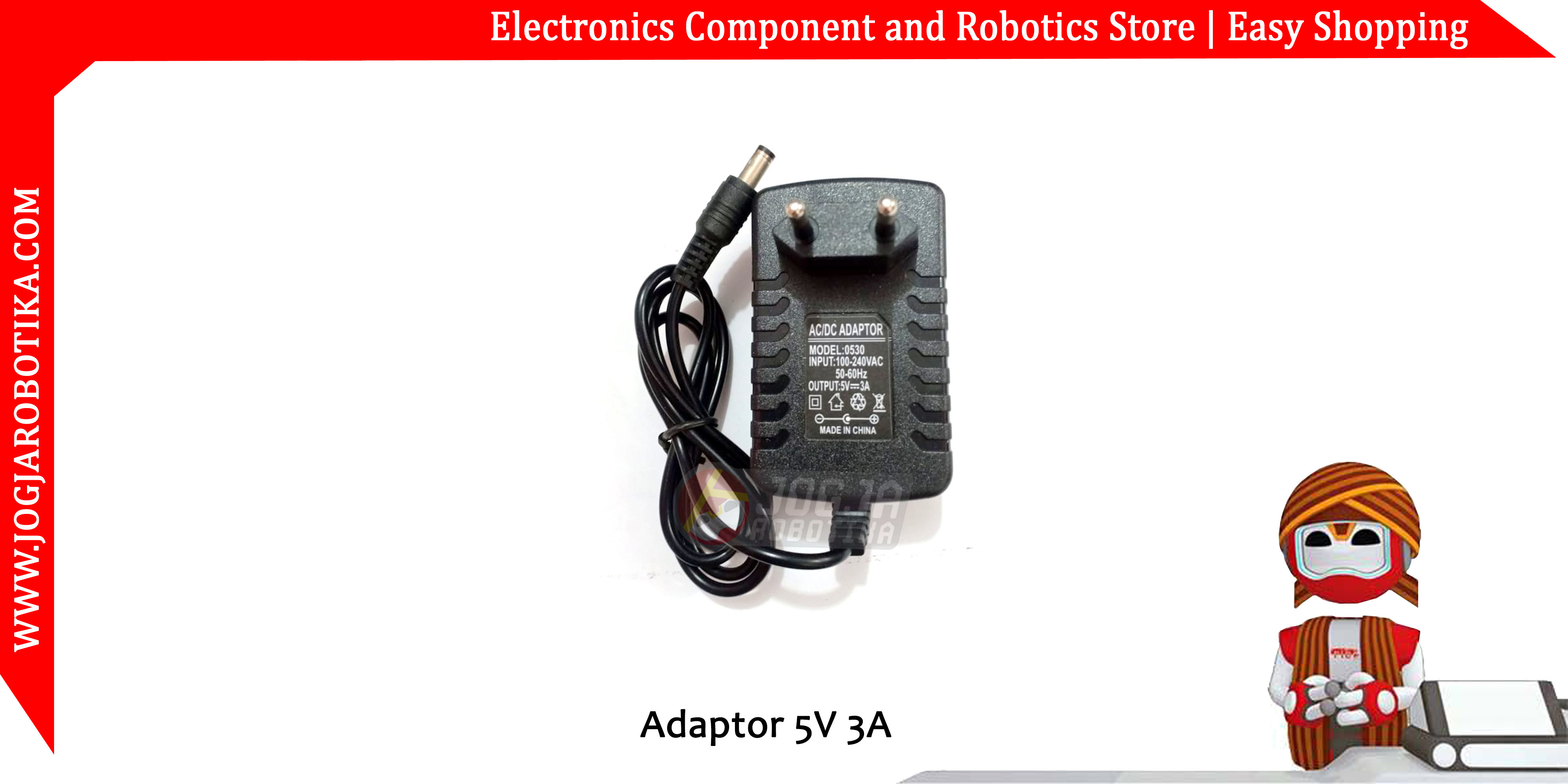Adaptor 5V 3A