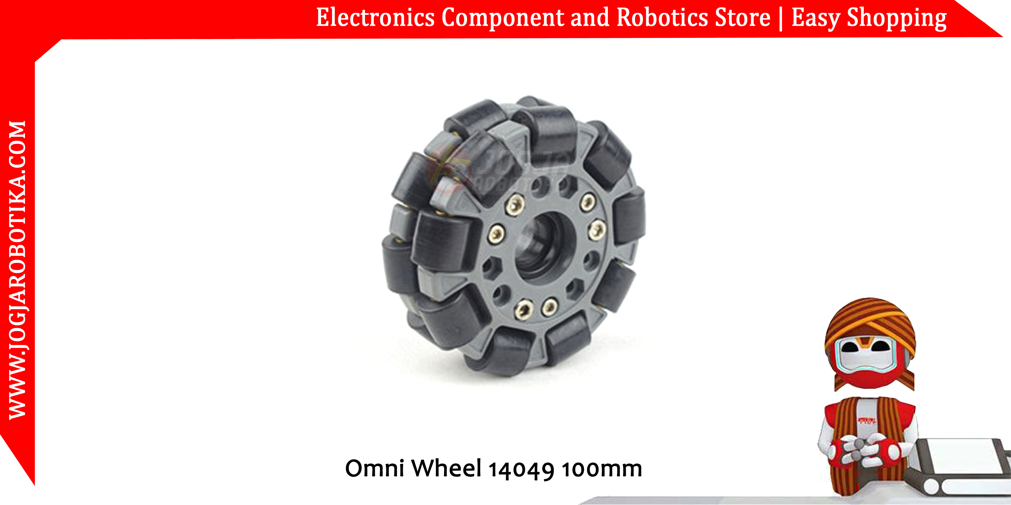 Omni Wheel 14049 100mm