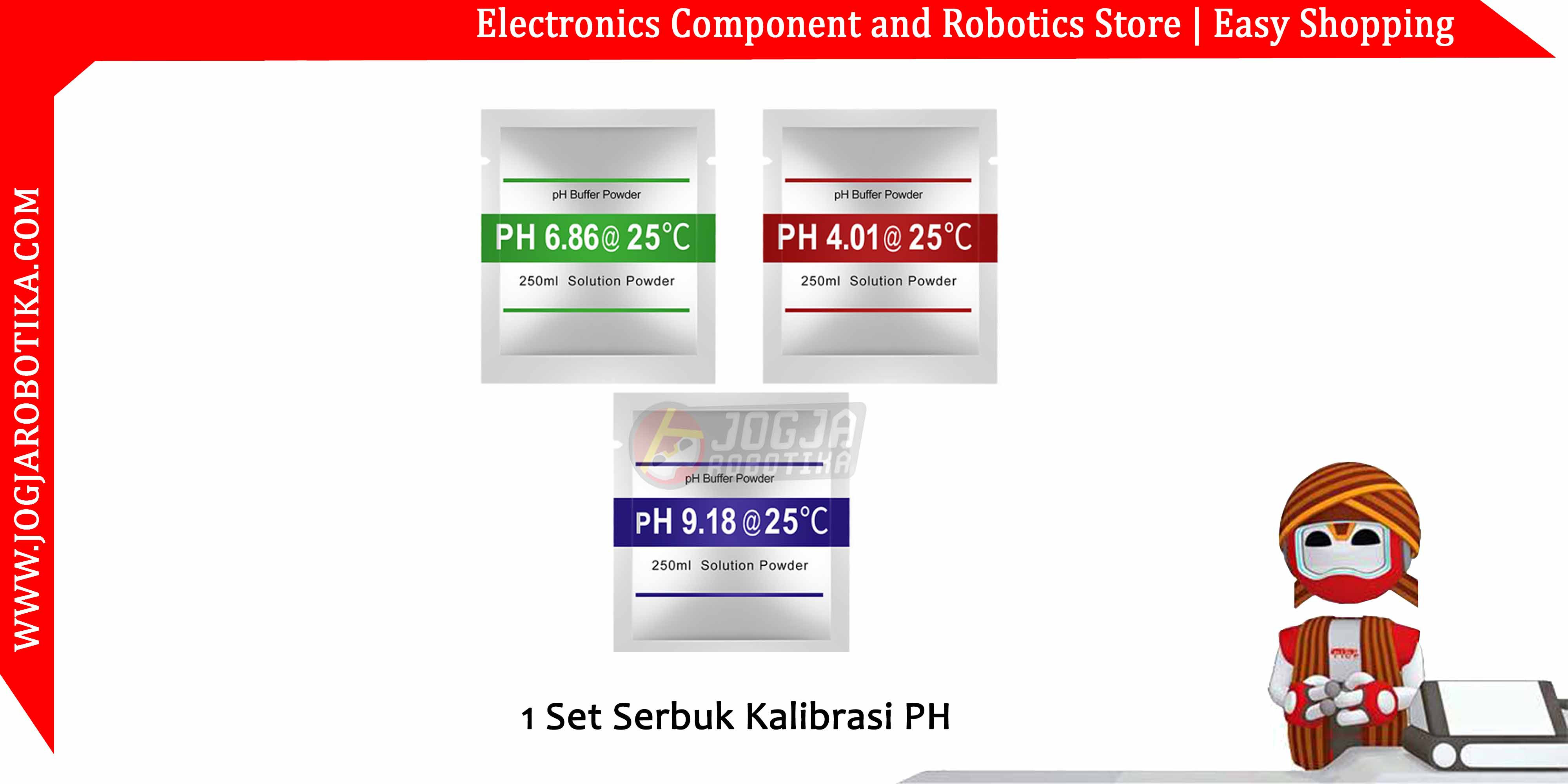 1 Set Serbuk Kalibrasi PH