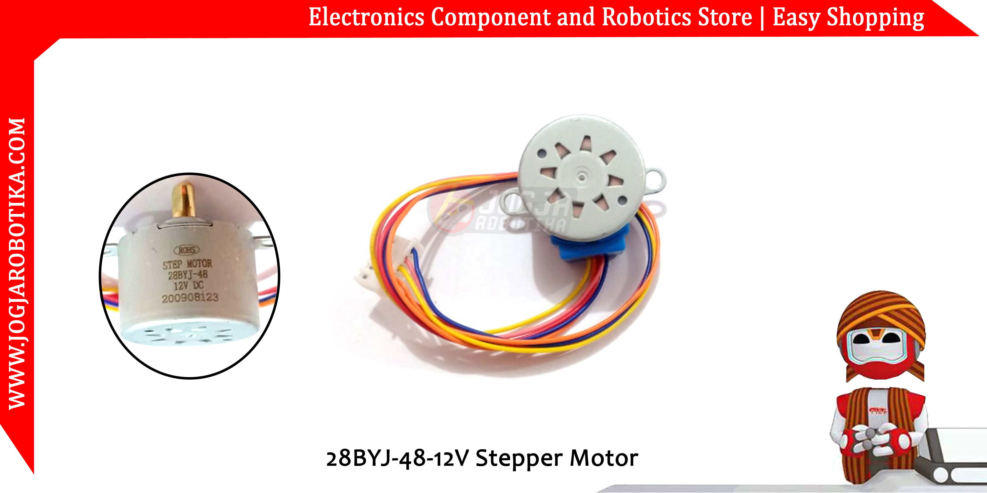 28BYJ-48-12V Stepper Motor