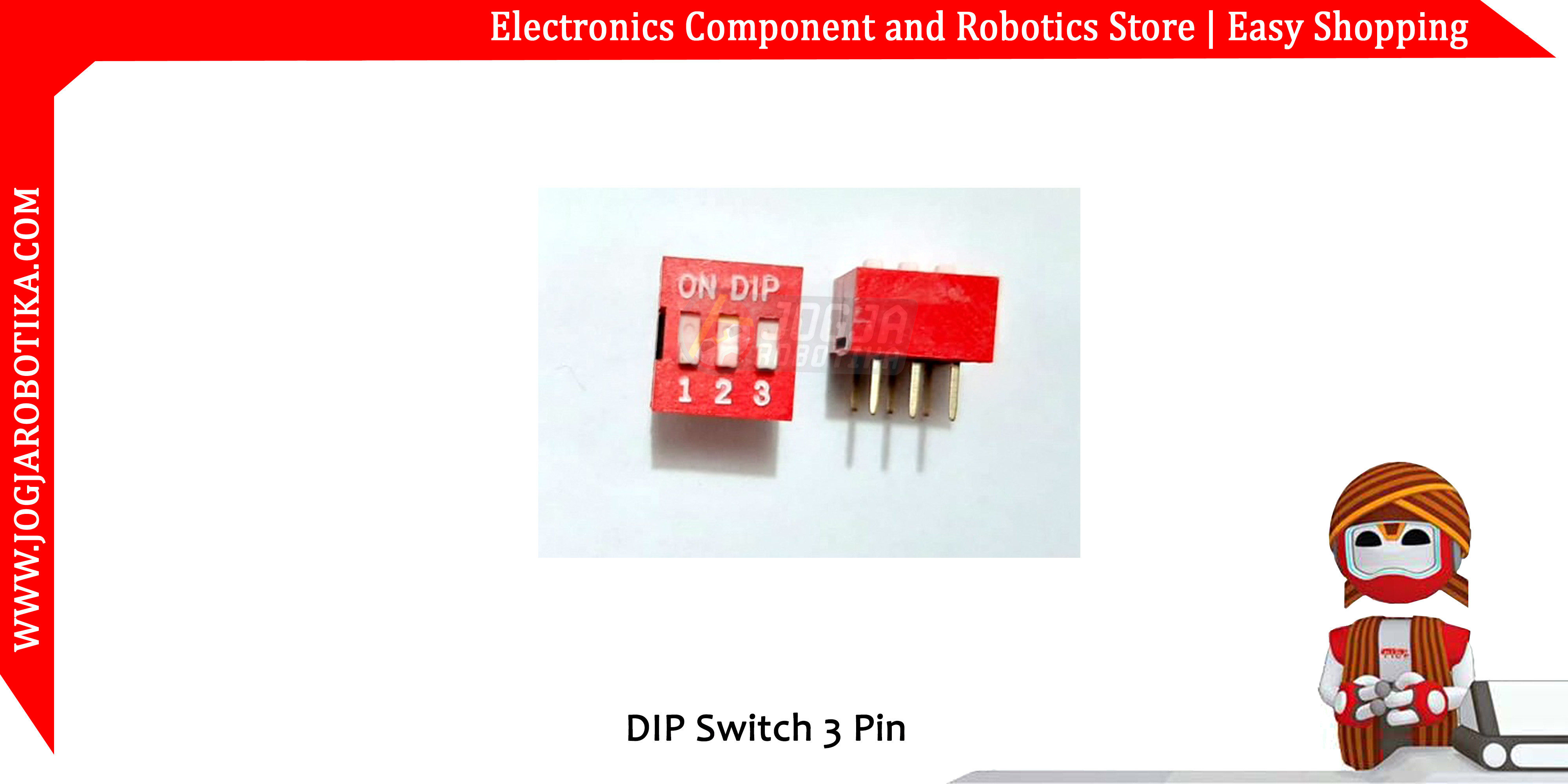 DIP Switch 3 Pin