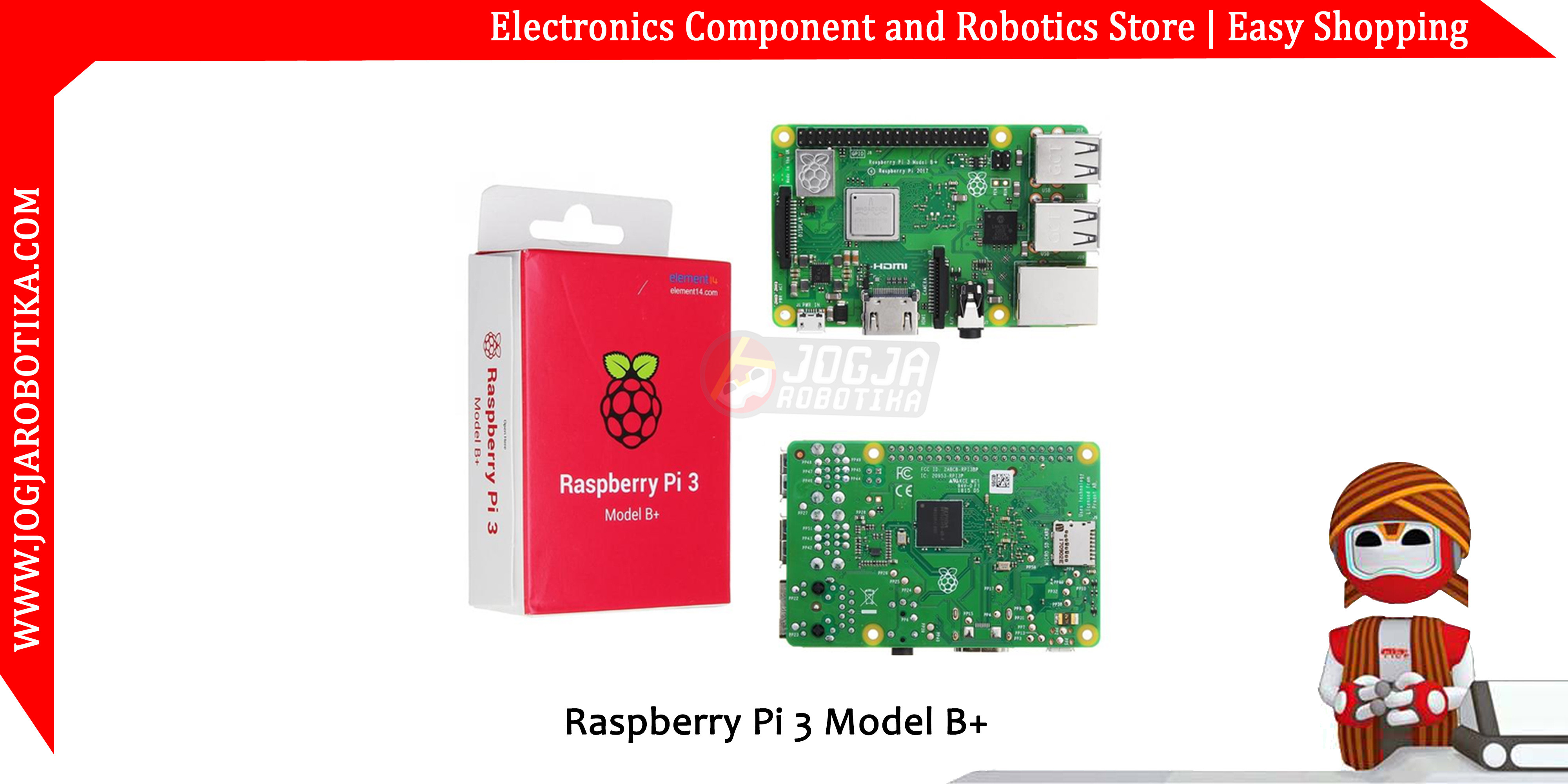 RASPBERRY PI 3 MODEL B+