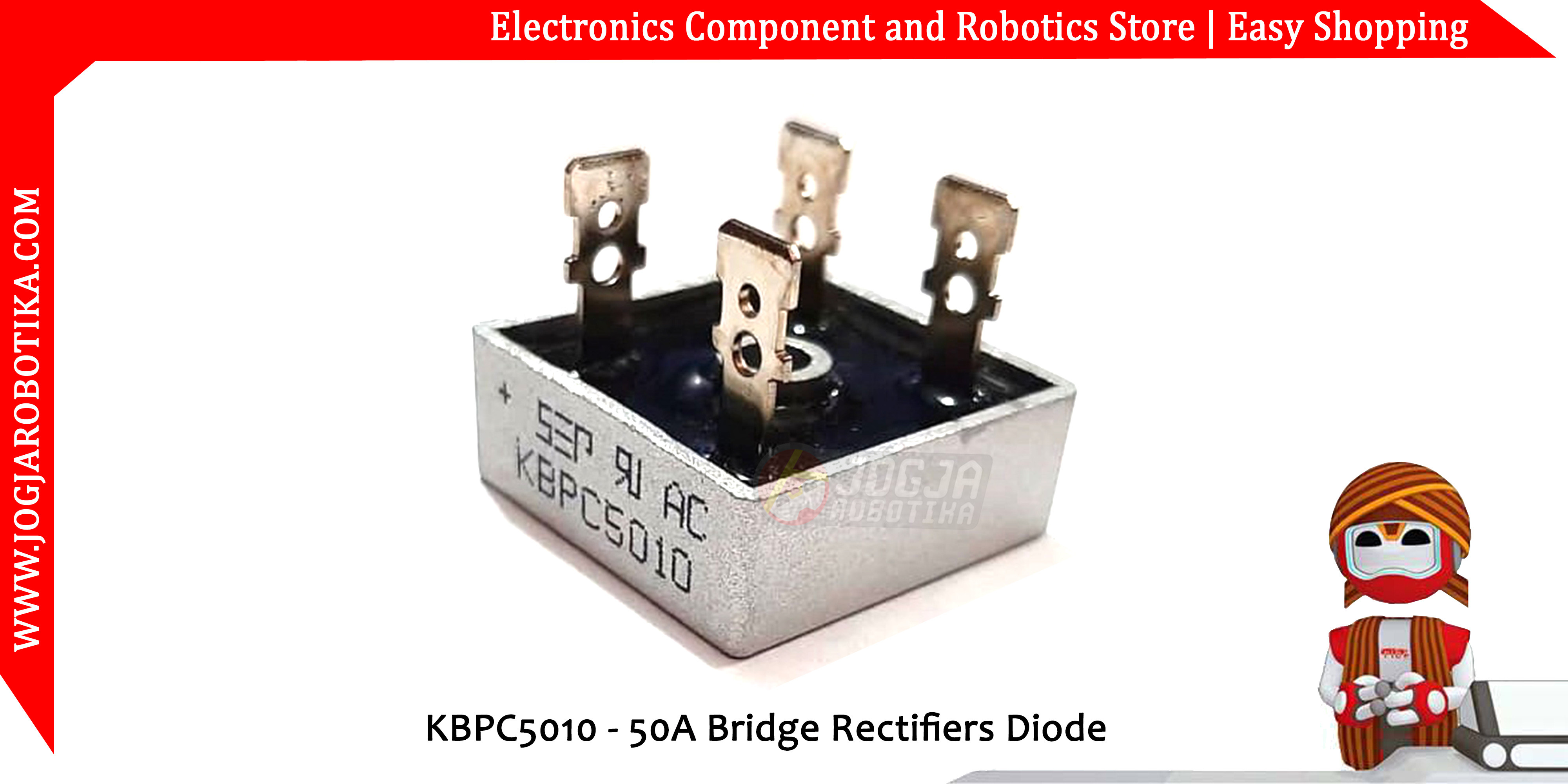 Dioda KBPC5010 - 50A Bridge Rectifiers Diode