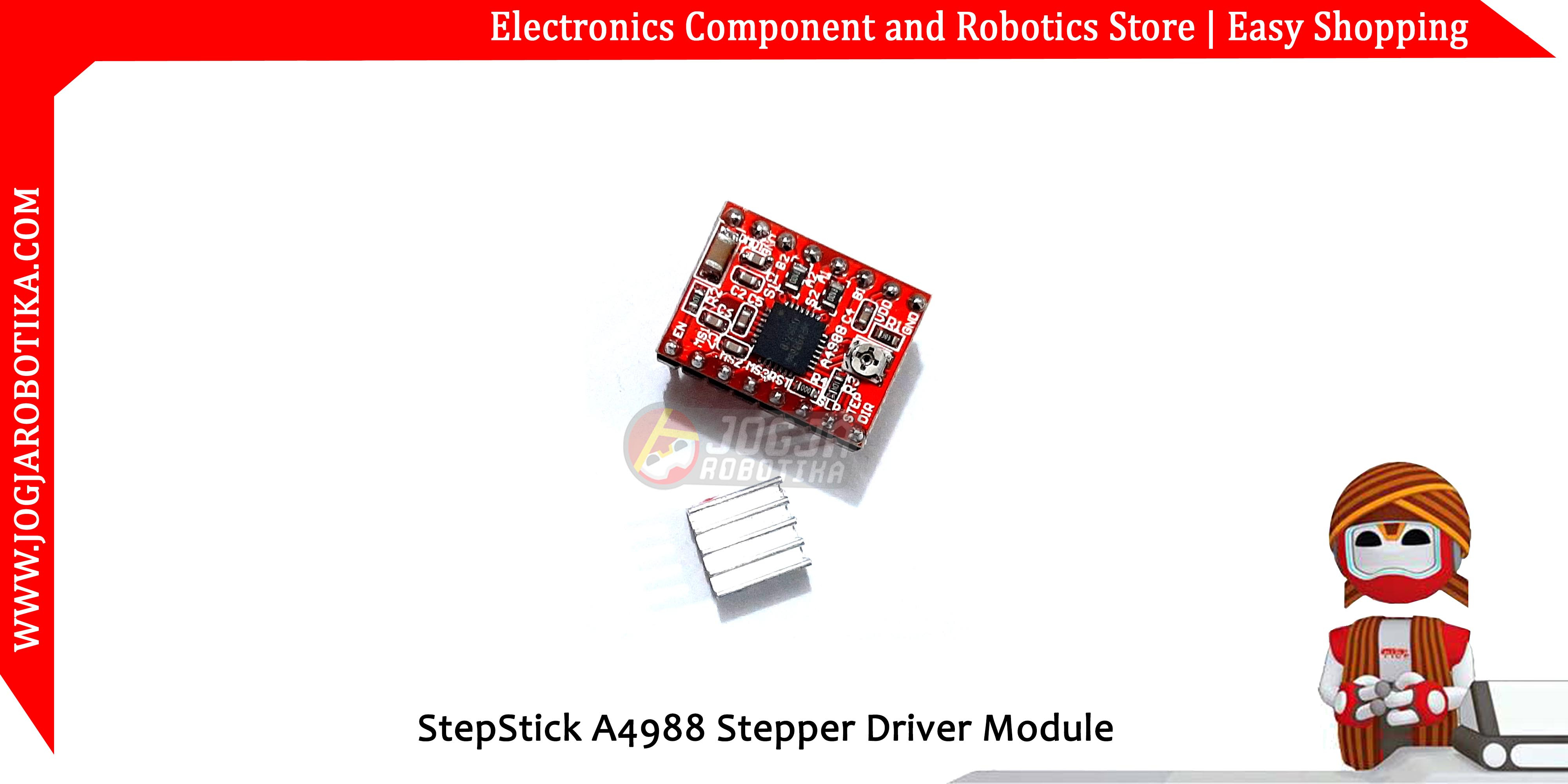 StepStick A4988 Stepper Driver Module