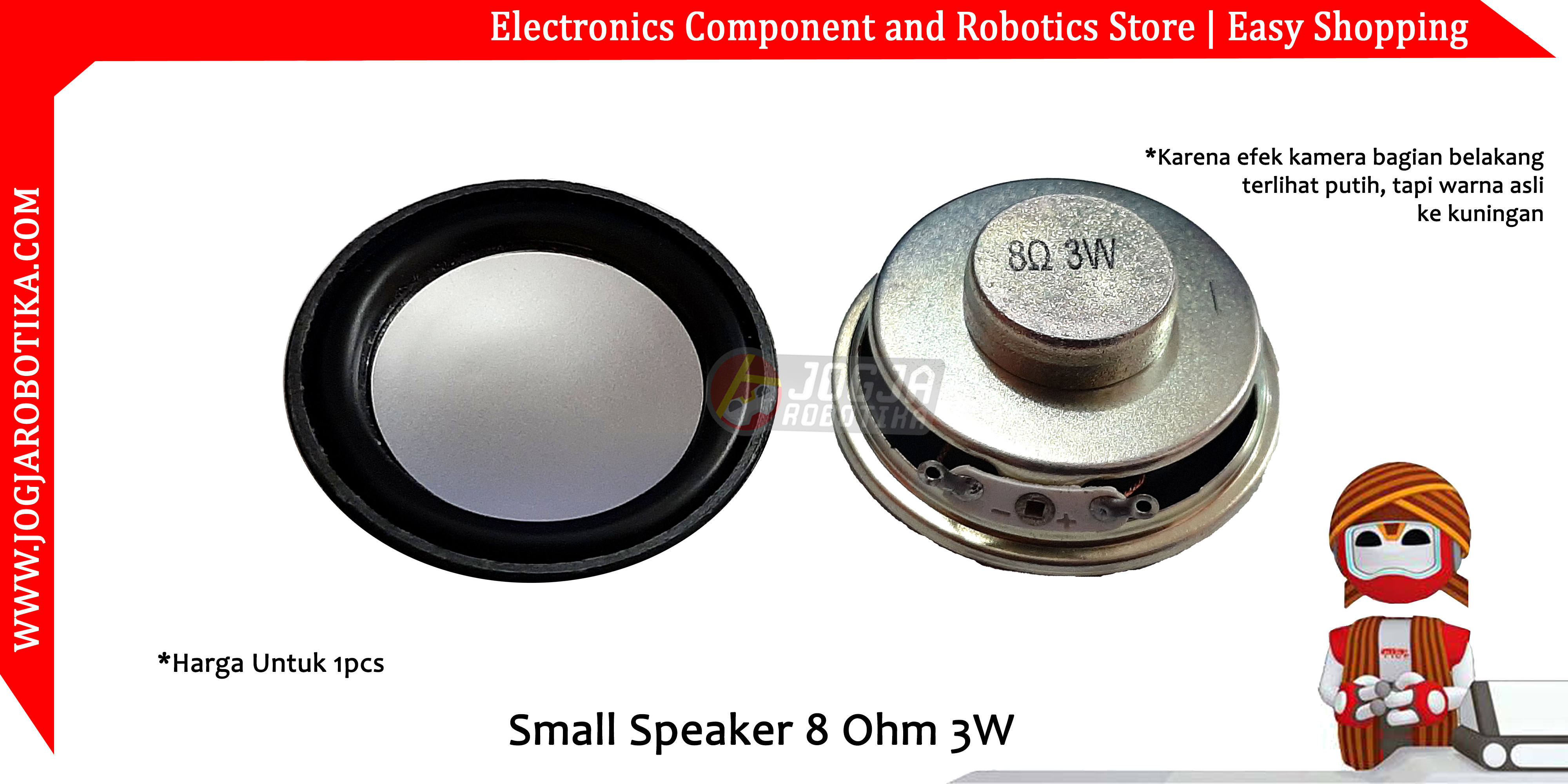 Small Speaker 8 Ohm 3W