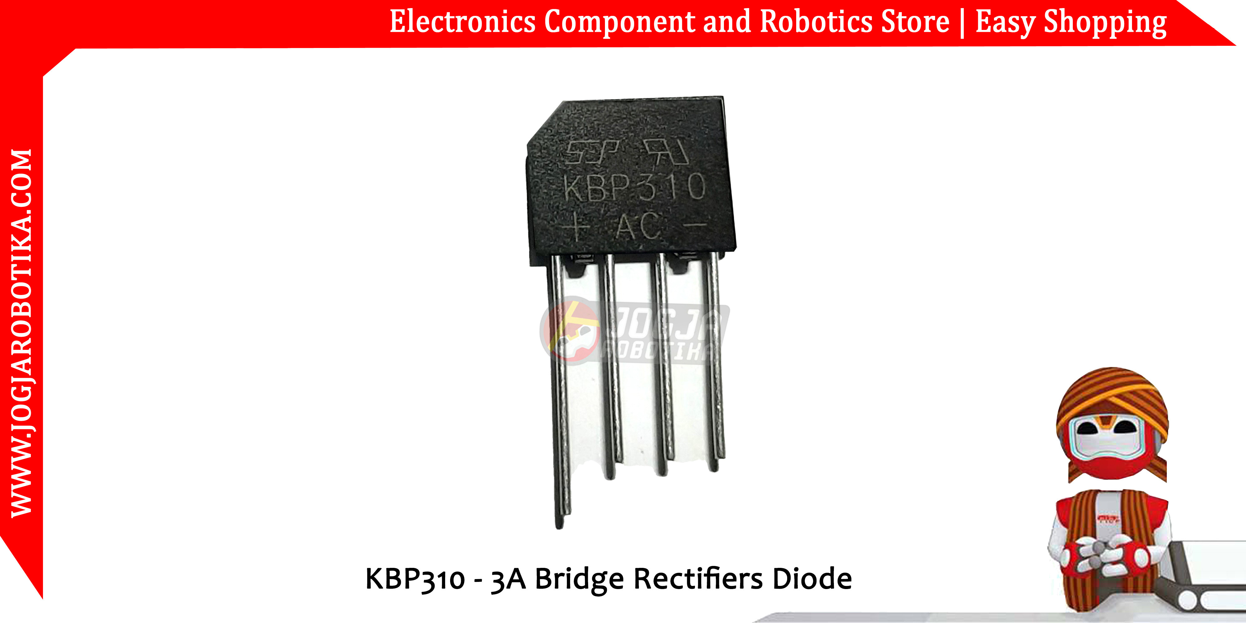 KBP310 - 3A Bridge Rectifiers Diode