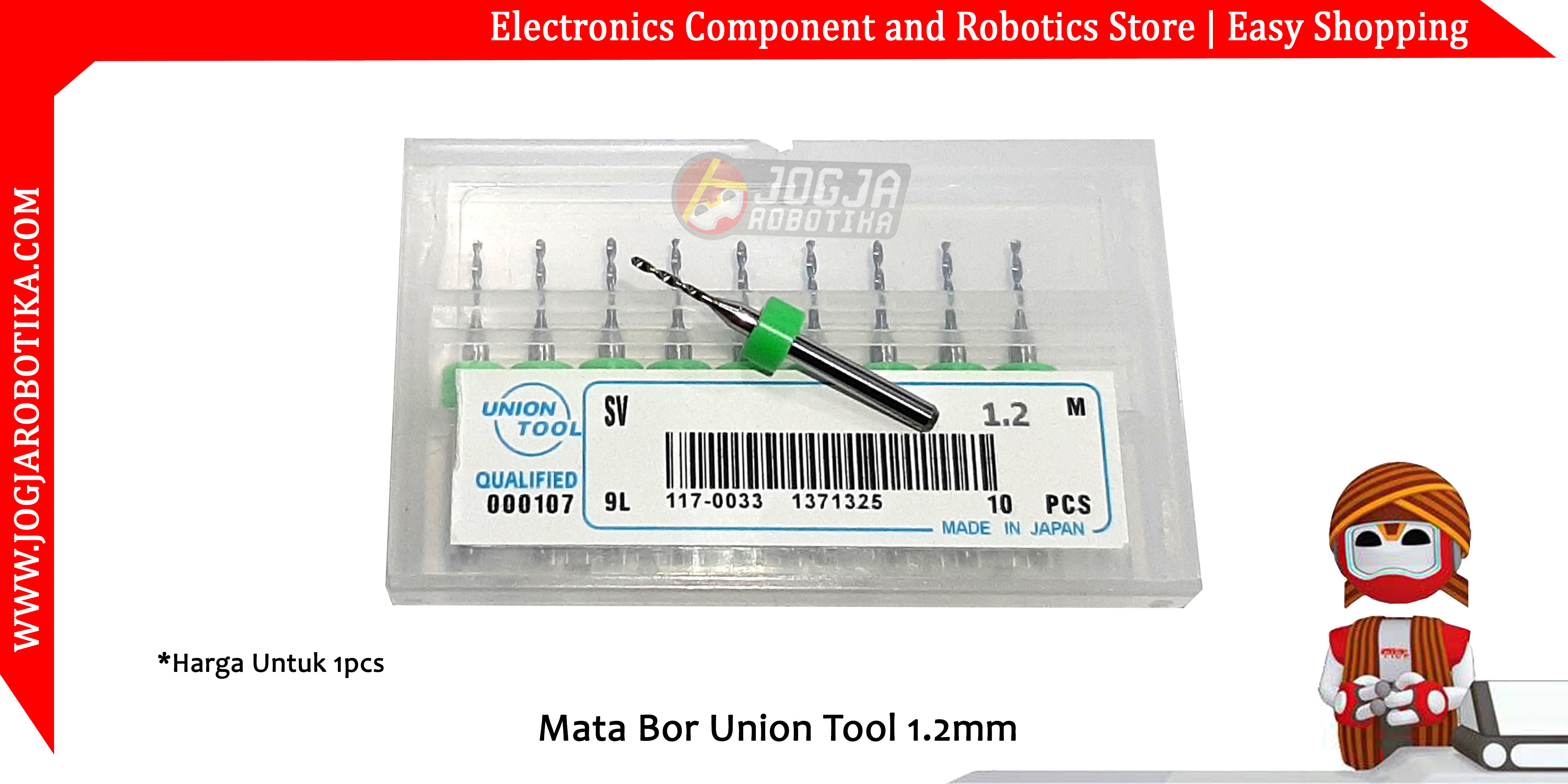 Mata Bor Union FLSK Tool 1.2mm