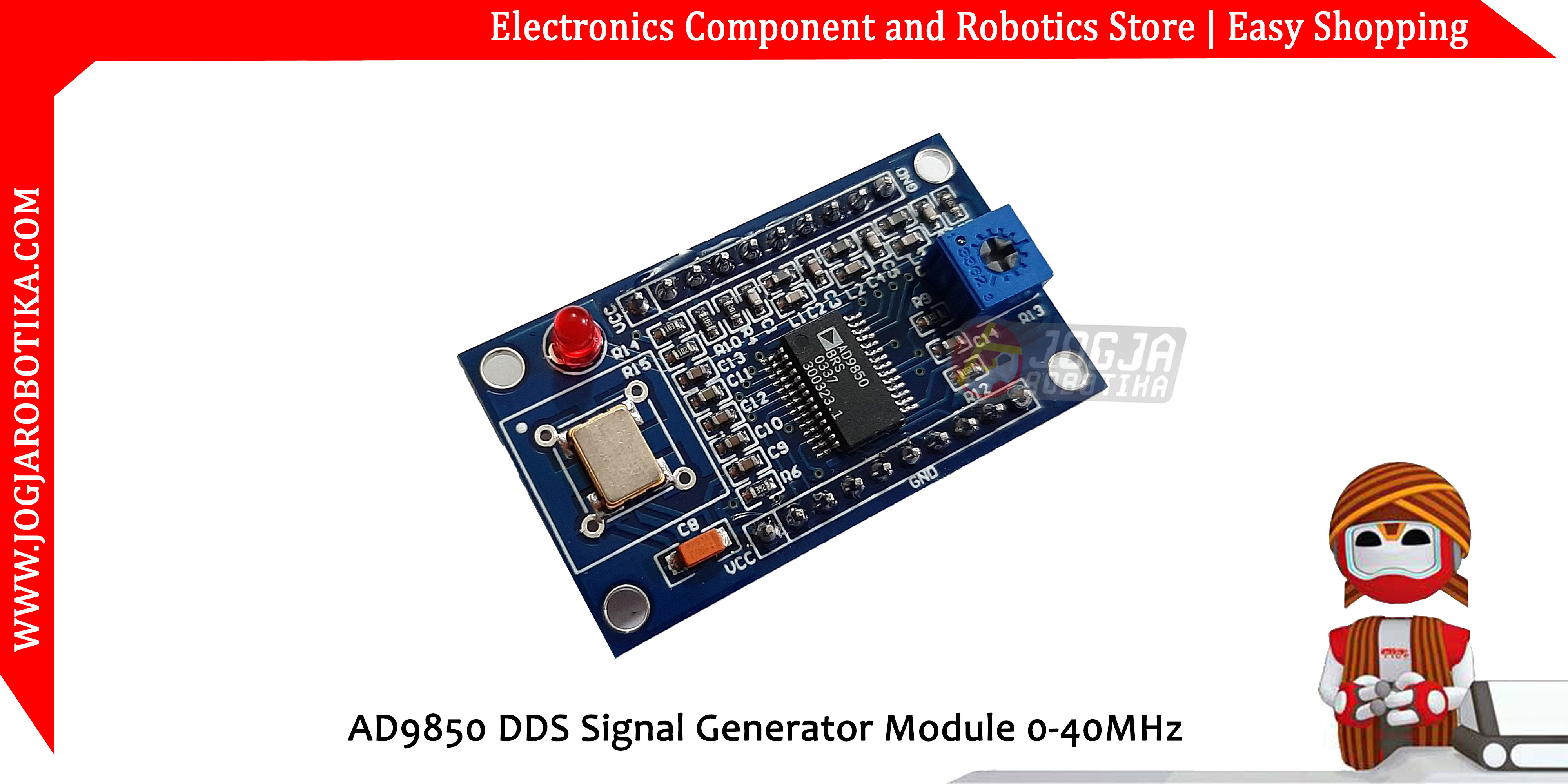 AD9850 DDS Signal Generator Module 0-40MHz