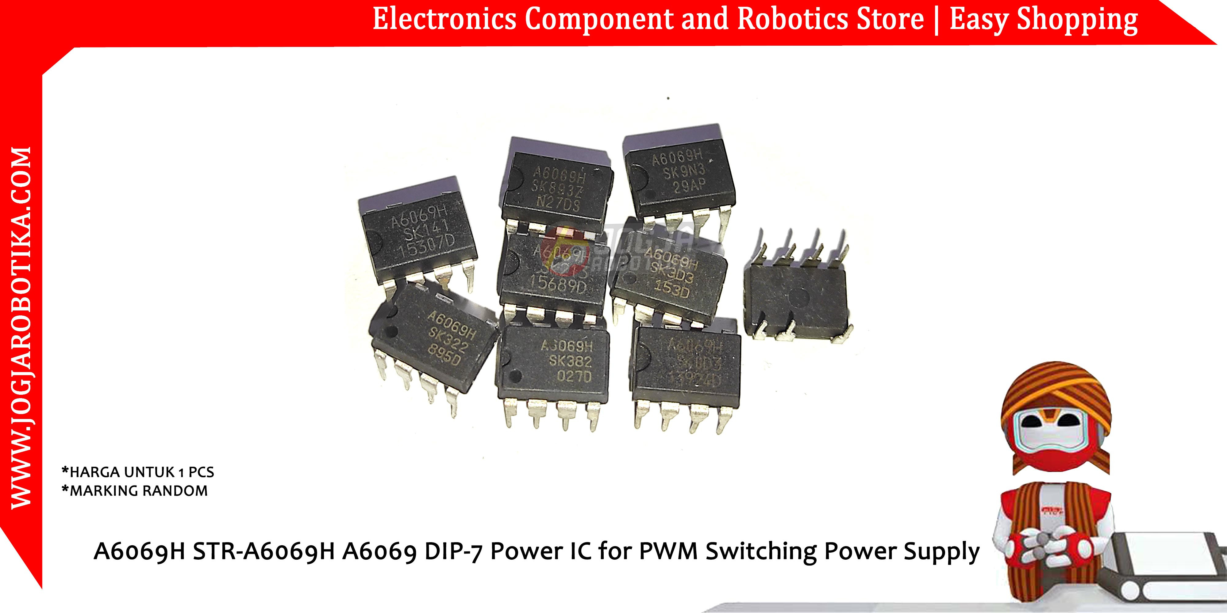A6069H STR-A6069H A6069 DIP-7 Power IC for PWM Switching Power Supply